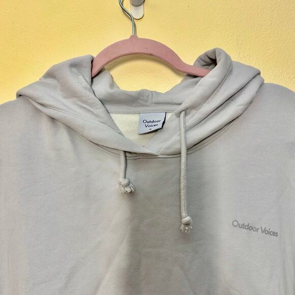 Outdoor Voices Cotton Soft Cotton Terry Oversized Hoodie‎ Size Medium - Picture 10 of 16